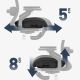4. Fotel obrotowy Leadpro 8.7 Black