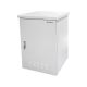 Zewnętrzna szafka rack IP55, wisząca 19" 12U 600x600, 4 belki nośne, 4 przepusty kablowe, kolor szary ALANTEC