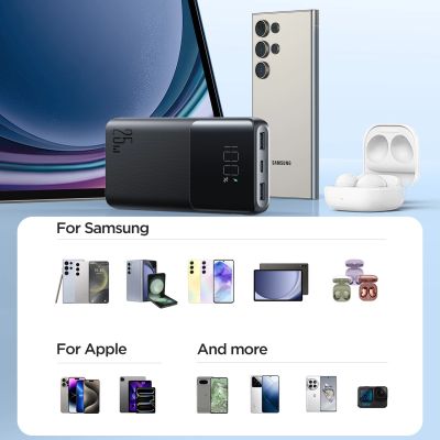 15. Powerbank Joyroom JR-PBF20 25W 10000mAh - czarny