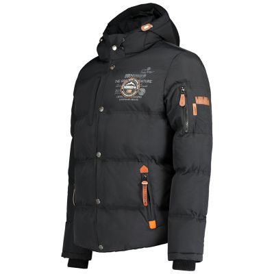 4. Parka męska Geographical Norway VERVEINE BLACK DB MEN 005 (WU5933H/GN-BLACK)