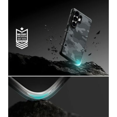 7. Etui Ringke Onyx Magsafe na Samsung Galaxy S26 Ultra - czarno-szare