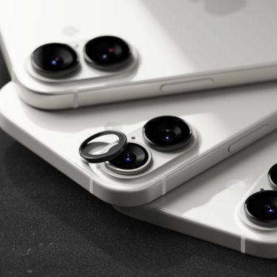 5. Osłona aparatu Ringke Camera Frame Protector 2-pack na iPhone 17 - czarna