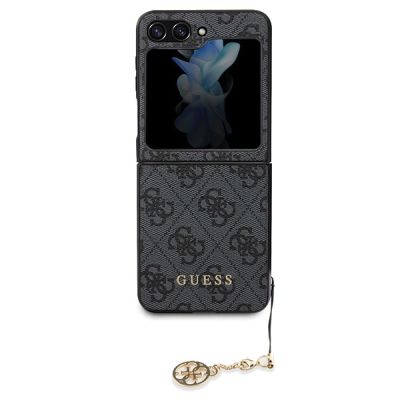 2. Etui Guess 4G Charms Collection na Samsung Galaxy Z Flip 5 - szare