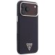4. Etui Guess Kevlar Triangle Logo MagSafe na iPhone 17 Pro Max / 18 Pro Max - burgundowe