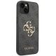4. Etui Guess 4G Big Metal Logo na iPhone 15 - szare