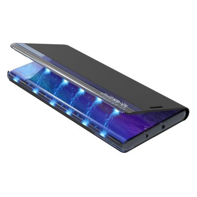 4. Etui New Sleep View Case do Xiaomi POCO C65 / Redmi 13C z klapką - czarne