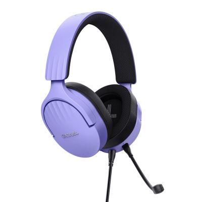 3. Słuchawki TRUST GXT489P FAYZO PURPLE