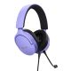 3. Słuchawki TRUST GXT489P FAYZO PURPLE