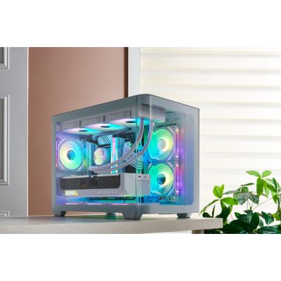 12. Obudowa FSP Geh Mini S380-WA Micro-ATX/Mini-ITX o.N. White retail