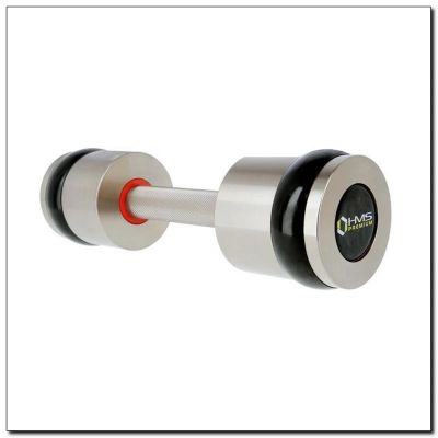 3. Hantle chromowane 2x7kg silikonowe elementy HMS HH07