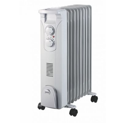 2. DEDRA DA-J2052F grzejnik Biały Podgrzewacz elektryczny pomieszczeń na olej