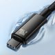 8. Kabel Baseus CAWJ040001 USB-C - USB-C 240W 480Mb/s 1m - czarny