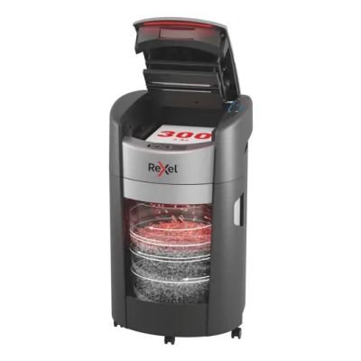 Niszczarka Rexel ShredMax AutoFeed+ 300X, P4, 300 kartek, 25 l kosz