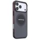 4. Etui Mercedes AMG IML Transparent Bicolor Block MagSafe na iPhone 18 Pro Max / 17 Pro Max - czarno-burgundowe