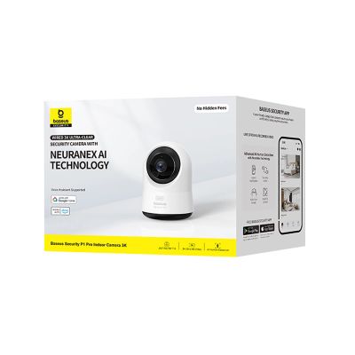7. Kamera wewnętrzna Baseus Security P1 Pro 3K (wersja EU) - biała
