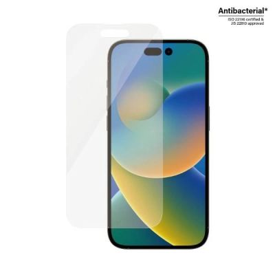 2. Szkło PanzerGlass Classic Fit antybakteryjne na iPhone 14 Pro