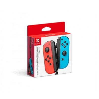 4. Kontrolery Nintendo Joy-Con Pair Neon Red/Neon Blue