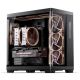 5. Jonsbo TK-4 Gehäuse, Midi-Tower, ATX, Tempered Glass - schwarz