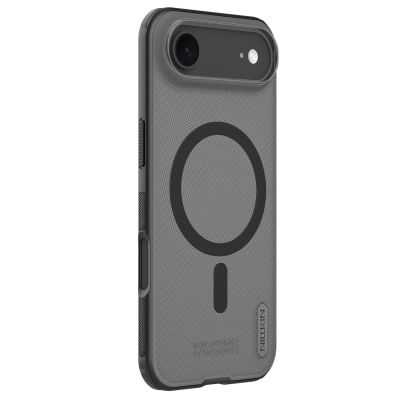 3. Etui Nillkin Super Frosted Shield Pro kompatybilne z MagSafe na iPhone 17 Air - przezroczyste czarne