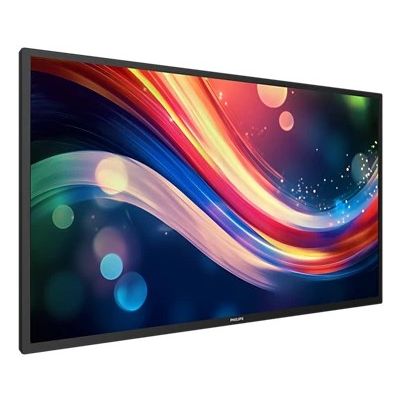 Philips 4050 series 65BDL4050Q/00 signage display Płaski panel Digital Signage 165,1 cm (65") 500 cd/m2 4K Ultra HD Czarny Procesor wbudowany Android 10