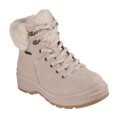 Skechers damskie buty zimowe wodoodporne PARK CITY 168087 NAT