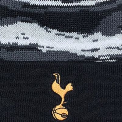 3. Czapka zimowa New Era Tottenham Hotspur F.C. Black Bobble Knit Beanie Hat - 60363502