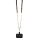 2. Etui Guess Crossbody 4G Metal Logo do iPhone 15 Plus - brązowe