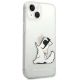4. Etui Karl Lagerfeld Choupette Fun na iPhone 14 Plus - przezroczyste