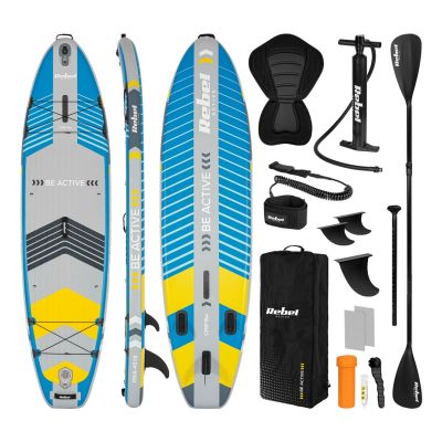 Deska SUP REBEL ACTIVE PRO RBA-4518 - niebieska