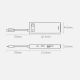 24. Hub Baseus Metal Gleam 8w1 USB-C - USB-C PD 100W 1x HDMI 4K 30Hz 1x czytnik kart SD i microSD 3x USB-A 3.2 1xRJ45 - szary