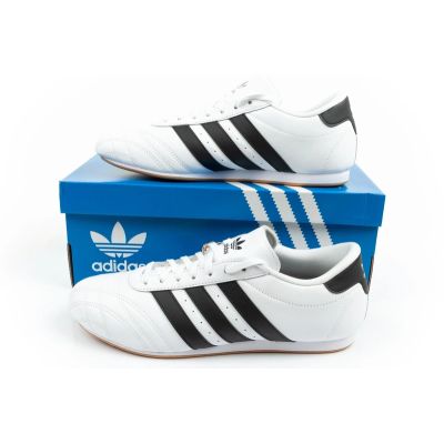 10. Adidas buty damskie sportowe Taekwondo Lace białe modne skórzane