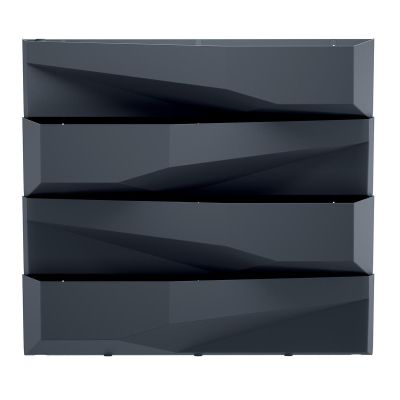 38. KWIETNIK OGRÓD WERTYKALNY 4SET ANTRACYT