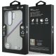 8. Etui BMW Tricolor Metal Logo MagSafe na Samsung Galaxy S26 Ultra - szare