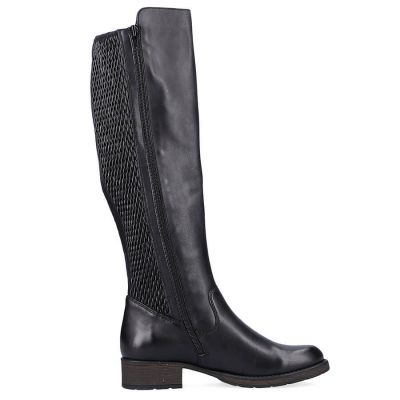 21. Kozaki skórzane Rieker W Z9591-00 czarne 