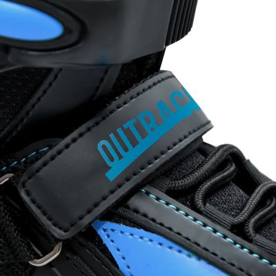 21. Łyżworolki Mico Volt Blue czarno-niebieskie PW-126B-9