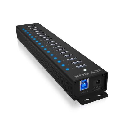8. ICY BOX Hub 17-Portowy z USB 3.2 Gen