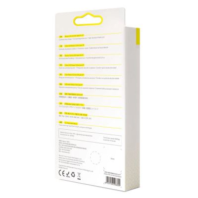 10. Kabel Baseus Cafule USB-A / Lightning 2A QC 3.0 3 m - czarno-złoty