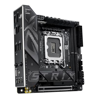 25. ASUS ROG STRIX B860-I GAMING WIFI Intel B860 LGA 1851 (Socket V1) mini ITX