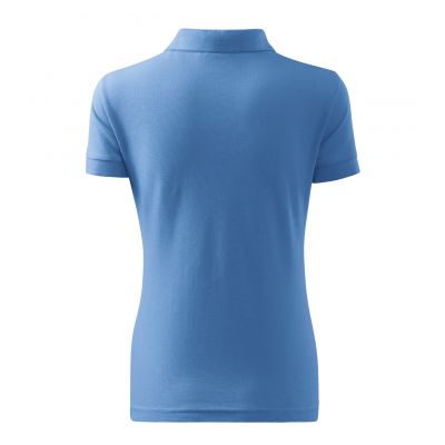 2. Koszulka polo Malfini Cotton W MLI-21315 błękitny