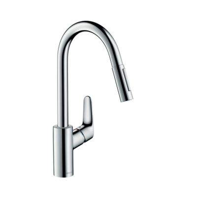 2. Bateria kuchenna Hansgrohe Focus M41 z wyciąganą wylewką