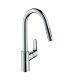 2. Bateria kuchenna Hansgrohe Focus M41 z wyciąganą wylewką