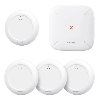 X-Sense SWS0A41 detektor wycieków cieczy Bateria 4 szt.