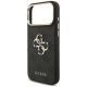 6. Etui Guess 4G Big 4G Classic Logo Big Strap Metal Buttons na iPhone 18 Pro / 17 Pro - czarne