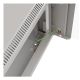 14. LANBERG SZAFA INSTALACYJNA RACK WISZĄCA 19" 4U 540X350 SZARA DRZWI PRZESZKLONE (FLAT PACK)