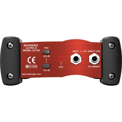 3. Behringer GI100 DI-box aktywny 1-kanałowy