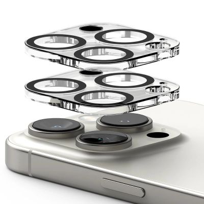 4. Szkło hartowane na aparatu Ringke Camera Protector 2-pack na iPhone 16 Pro / 16 Pro Max