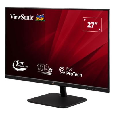 4. Viewsonic VA2732-H-2 monitor komputerowy 68,6 cm (27") 1920 x 1080 px Full HD LED Czarny