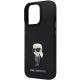 6. Etui Karl Lagerfeld Silicone Ikonik Metal Pin na iPhone 14 Pro - czarne