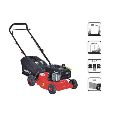 NAC KOSIARKA SPALINOWA BEZ NAPĘDU 42cm BRIGGS & STRATTON 125cc  LP42-450E