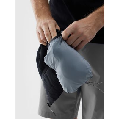 10. Kamizelka męska do biegania w terenie z wypełnieniem primaloft black eco 4F